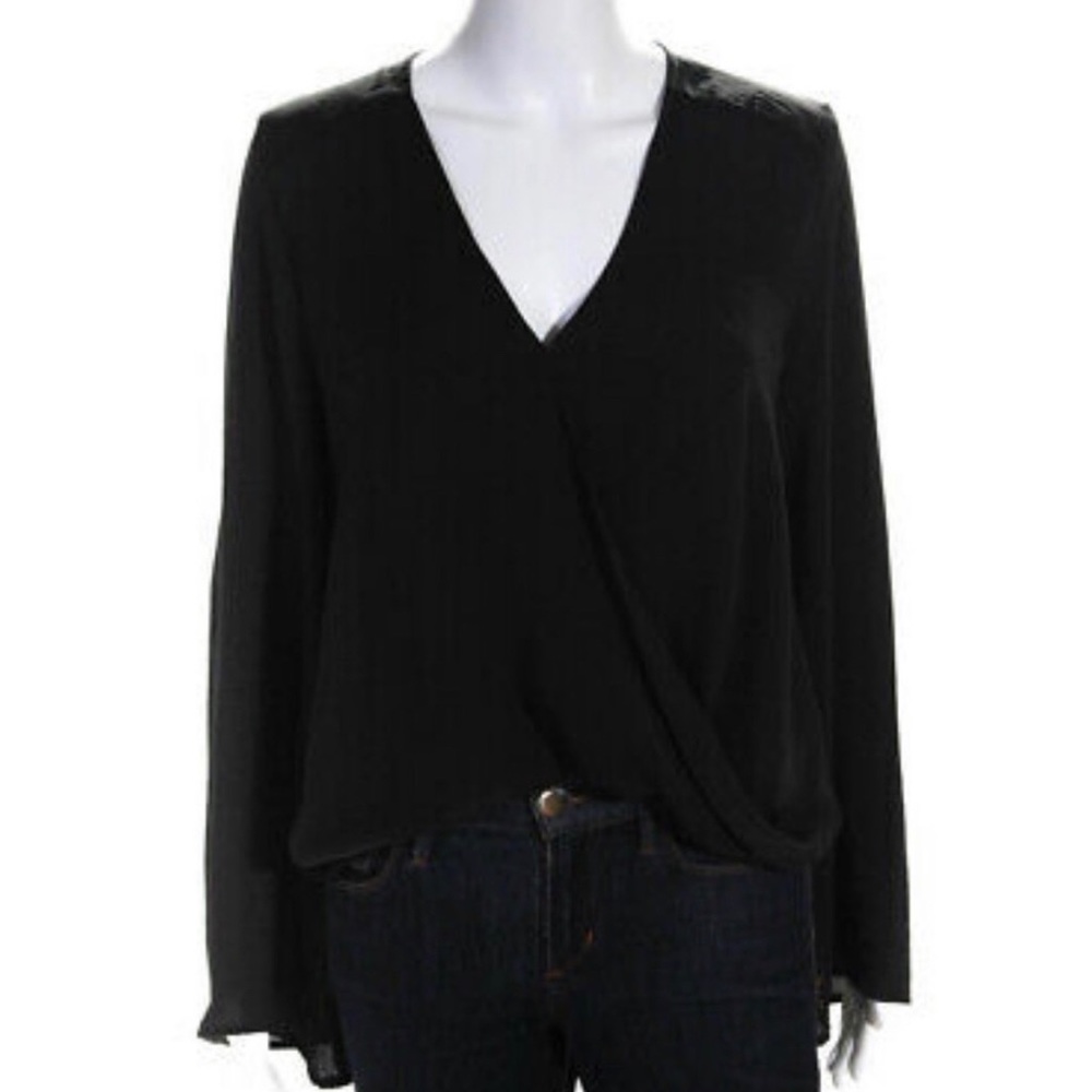 Blue Life Wrap Top